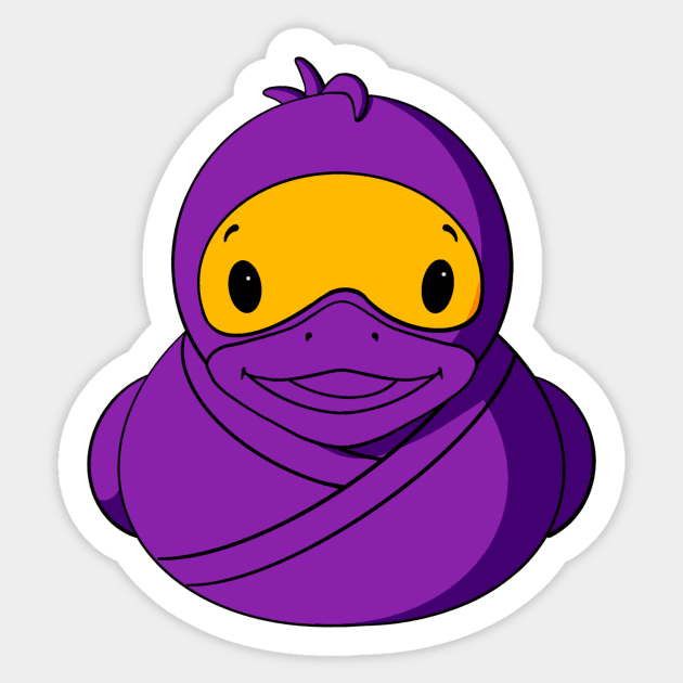Ninja rubber duck clearance